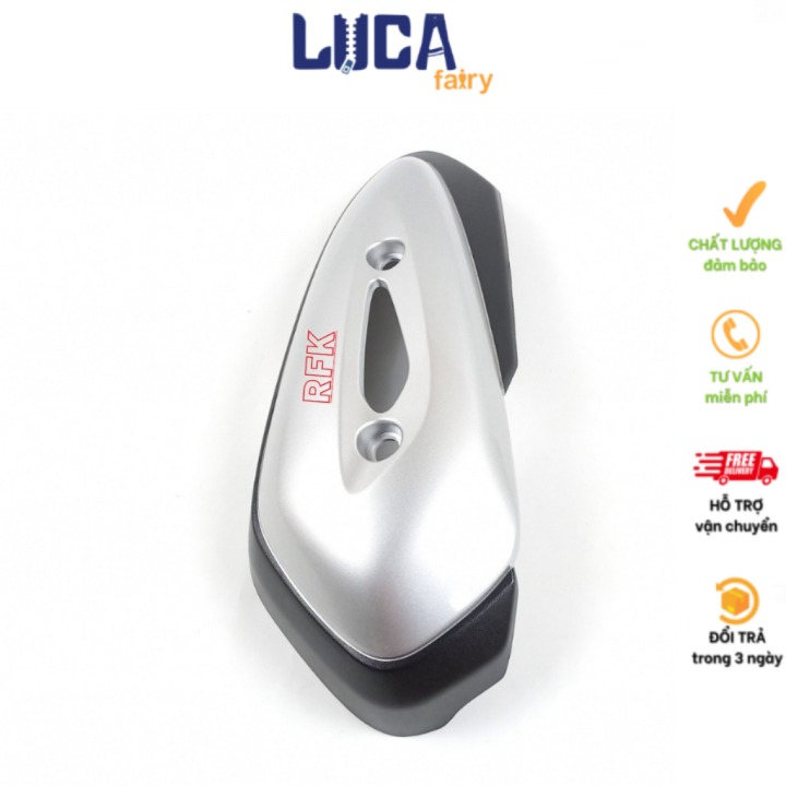 Ốp Pô Xe Sh Mode K29 Bạc  18318K29900ZA LUCA