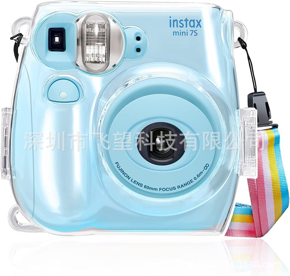 nstant Cameras Polaroid Instax mini 7s 7c crystal case protective case