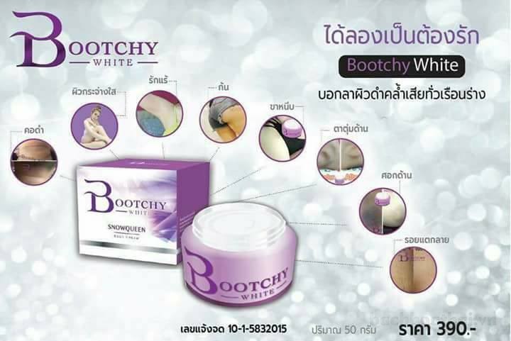 Tẩy thâm đen Bootchy White Snow Queen Extra Body Cream