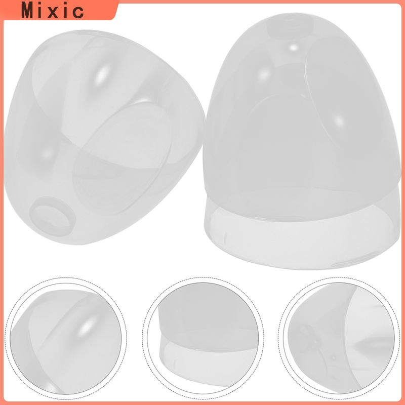 Mixic 4 Bộ phận thay thế nắp bình sữa cổ rộng đa năng bình sữa Nắp bình sữa Nắp bình sữa Thay thế nắp bình sữa