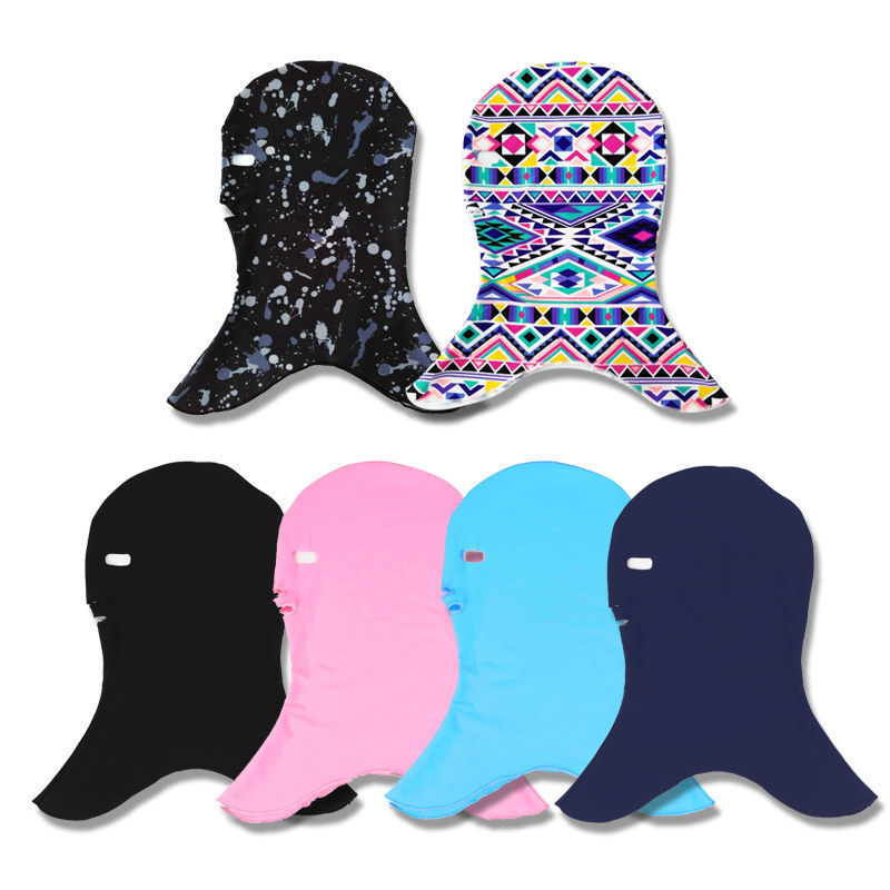 CF Women Face Mask Universal Face Gini Diving Swimming Cap Men s and Women