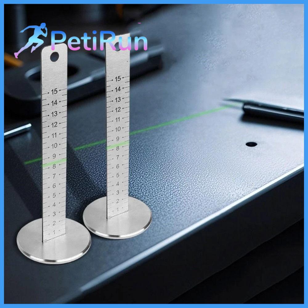 PETIRUN Chống trượt Máy cân bằng gạch Thép không gỉ Chính xác Thước đo chiều cao gạch trần và sàn Công cụ cân bằng chiều cao gạch Dụng cụ cầm tay