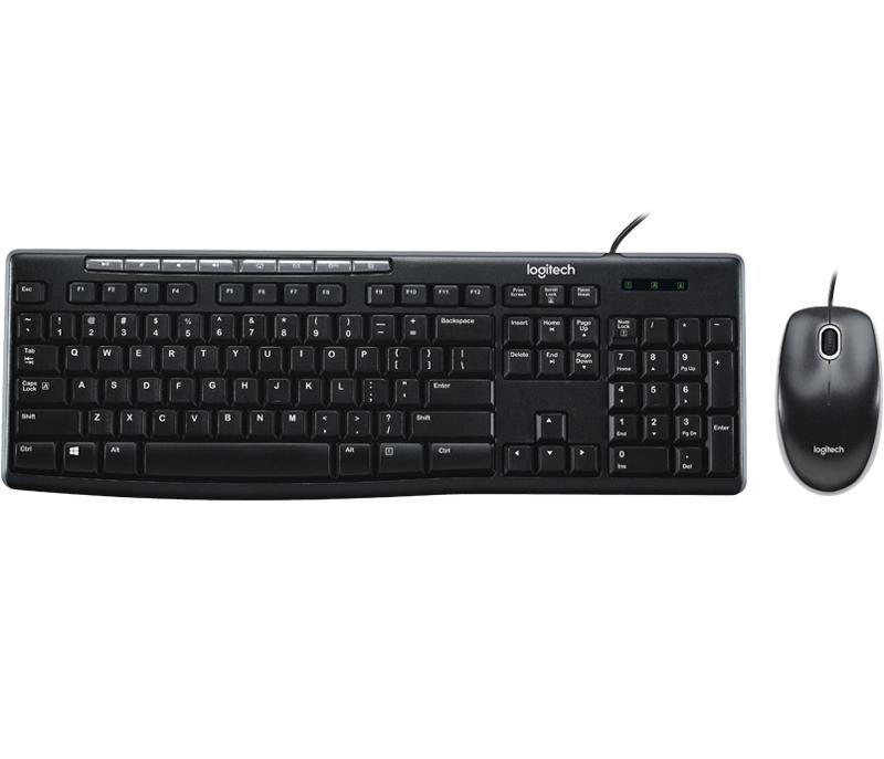 Logitech Media Combo MK200  Wired combo with music controls  3Yrs Local Warranty/Singapore Authorised Reseller Singapore