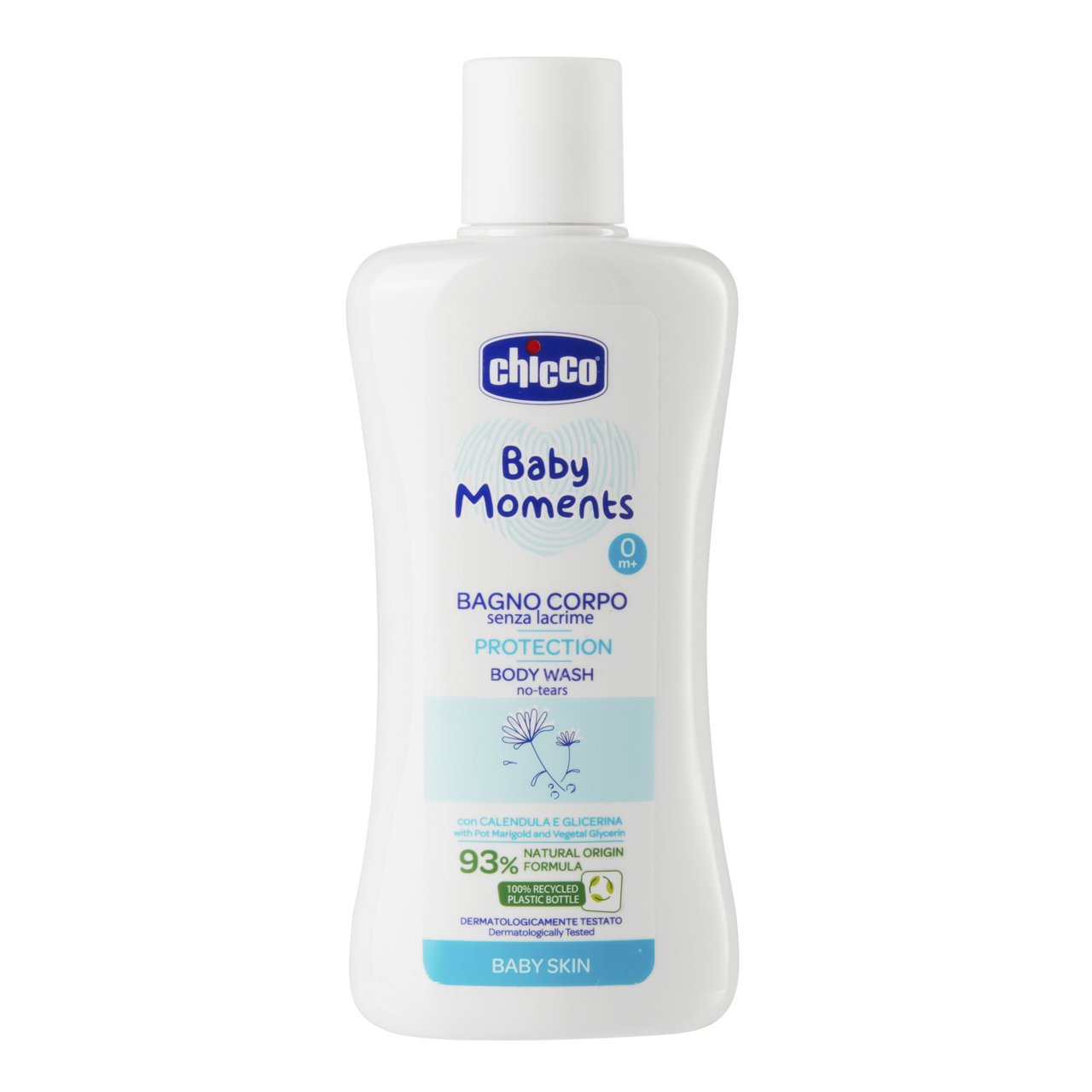 Chicco Baby Moments No-Tears Body Wash Protection 200ml/ 500ml/ 750ml