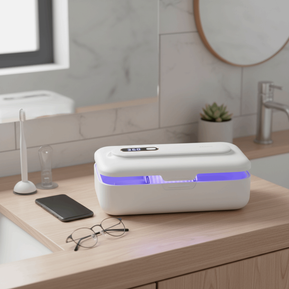 EMERRY Di động Hộp đựng núm vú giả Đa chức năng Máy khử trùng nhanh Hộp đồ chơi mọc răng Hộp đựng di động Nước rửa tay nhỏ Hộp tổ chức du lịch Chăm sóc trẻ sơ sinh