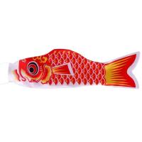 CHANWENU ภาษาญี่ปุ่นญี่ปุ่น ธงปลาคาร์พ สีสันสดใส ลมตีระฆัง Koinobori Kite 40/70ซม. ค่ะ พร็อพถ่ายรูป ตกแต่งแขวนลาน