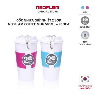 Cốc nhựa giữ nhiệt 2 lớp Neoflam Coffee Mug 500ml - Pcof-F thumbnail