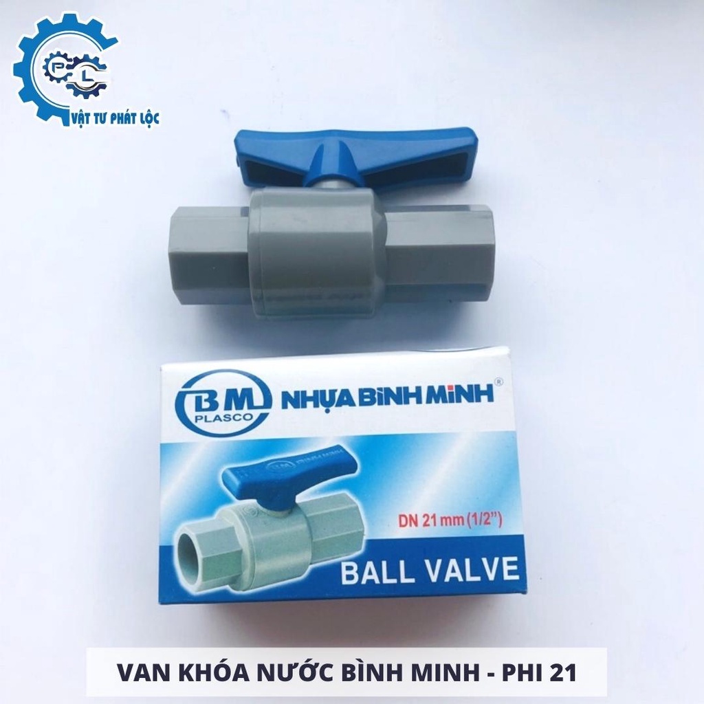 Van khoá nước Bình Minh phi 21 27 34 mm - Mua nhiều có quà tặng kèm