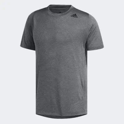 Adidas Men Grey Freelift Tech Climacool Fitted Tee