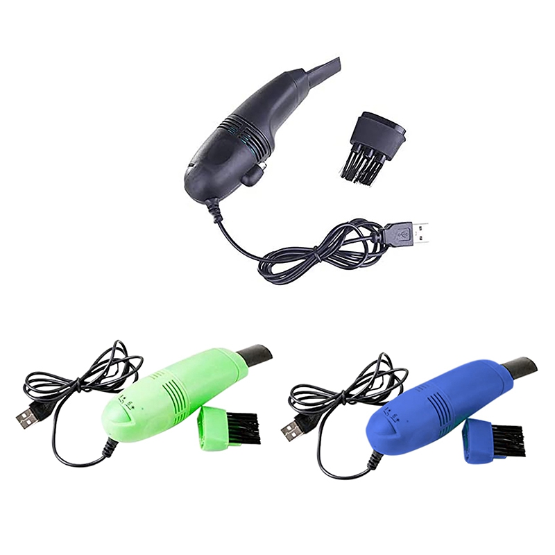 USB Mini Vacuum Cleaner Keyboard Tool PC Notebook Computer Brush Dust Removal Kit Computer Cleaning Tool