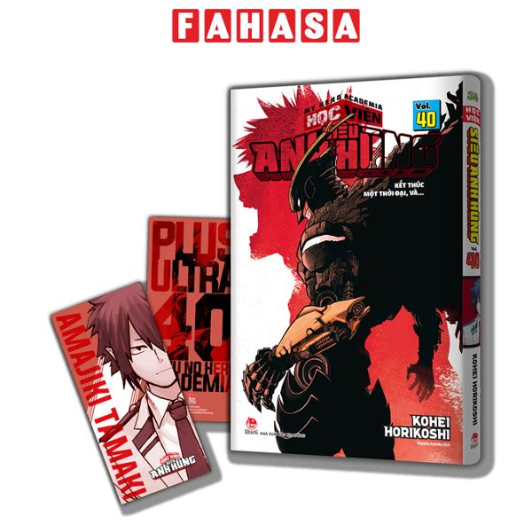 Fahasa - Sách - My Hero Academia - Học Viện Siêu Anh Hùng - Tập 40 - Kết Thúc Một Thời Đại, Và… - Tặng Kèm Bookmark