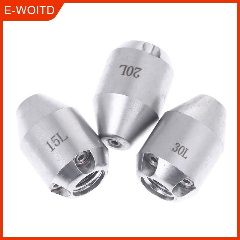 【E-WOITD】 1 4 หัวฉีดท่อระบายน้ำชุดหัวฉีดเจ็ทสแตนเลสอุปกรณ์เสริมเครื่องซักผ้าแรงดัน5000 PSI หัวฉีดท่อระบายน้ำเจ็ท ราคา 329 บาท*ส่งฟรี