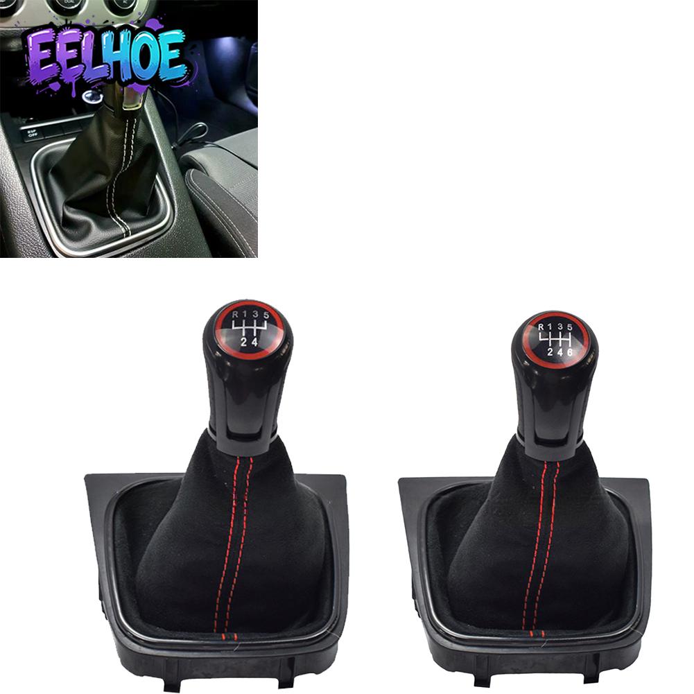 【EELHOE】 Leather For Shift Knob Cover for For Golf 5 1K Hatchback Manual 2004-2008 [Auto Parts][funny day] ราคา 2,460 บาท*ส่งฟรี