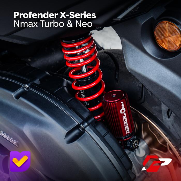 PROFENDER SHOCKBREAKER BELAKANG TIPE X SERIES UNTUK NMAX NEO DAN NMAX TURBO Harga 9,260,000 rupiah*Gratis Ongkir