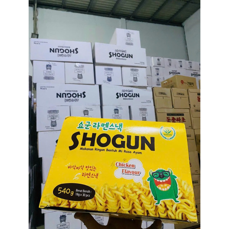 Thùng 30 gói mì tôm trẻ em Shogun/ Kaaro Hàn Quốc