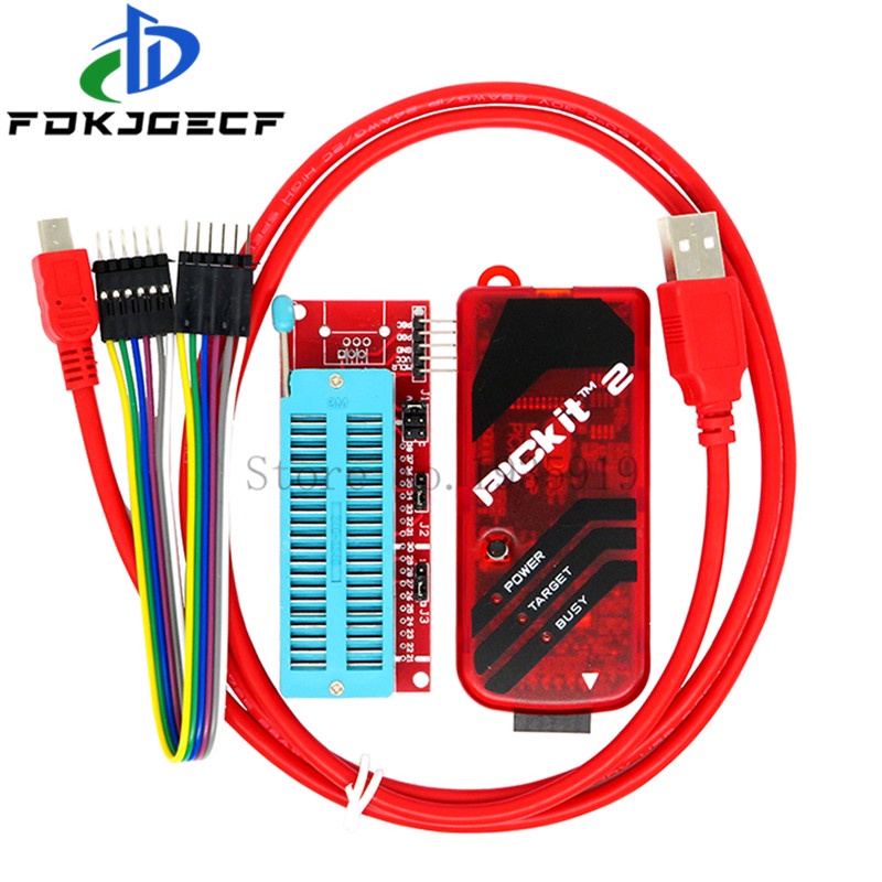 Pickit2 lập trình + pic icd2 pic kit2 pickit 2 pickit 3 lập trình adapter phổ lập trình ghế mạch tích hợp