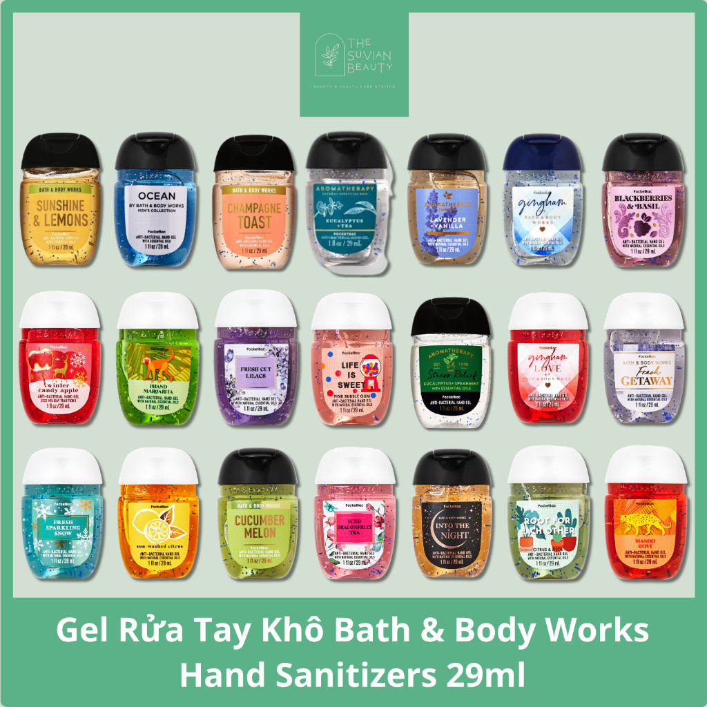 Gel Rửa Tay Khô Bath and Body Works Hand Sanitizers 29ml