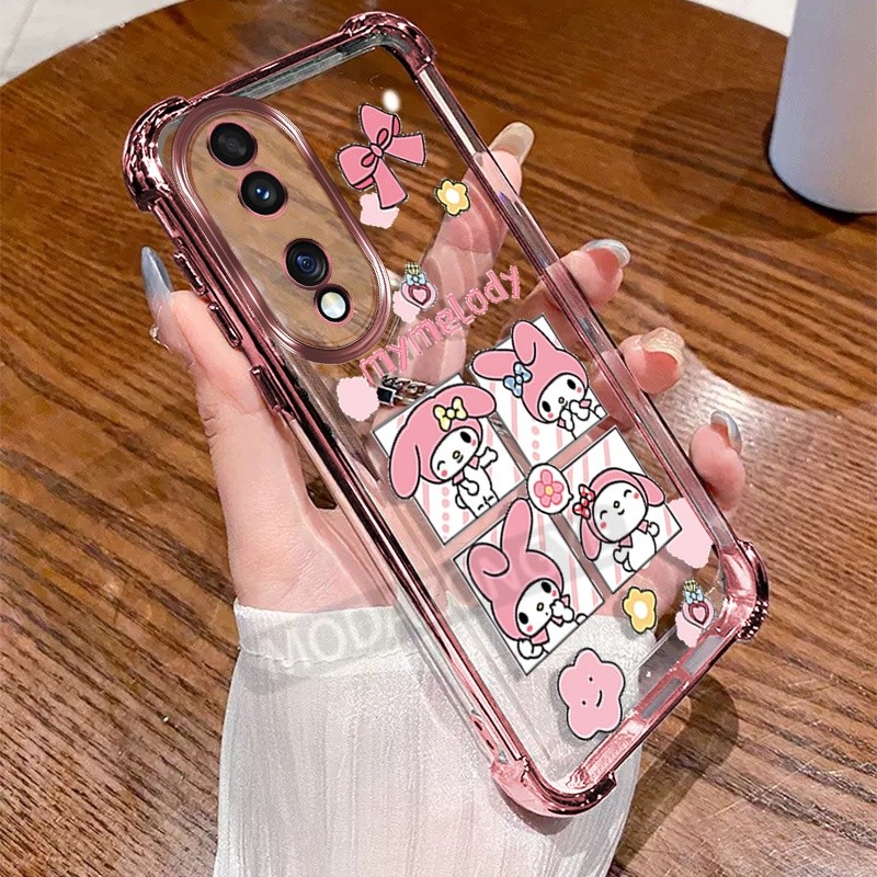 HAOYE Cover Per Honor 70 Con Brillantini - Retro In Vetro Temperato Galassia - 2