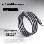 QIHUISHI Cáp sạc nhanh pd27w cho thiết bị Apple với thiết kế bện bền