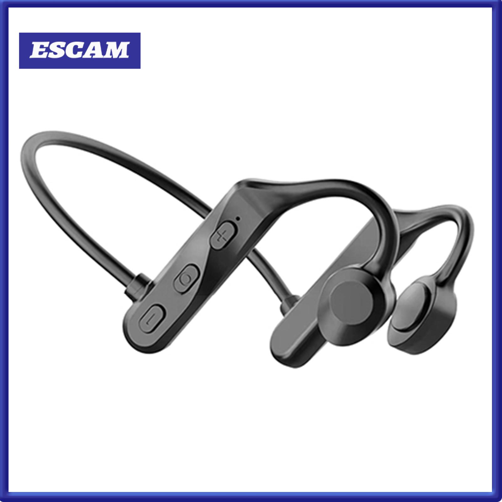 Norman Malthus Bone Conduction Earphone Ear Hook 3D Stereo Bass Bluetooth-compatible 5.0 Sport Headphone Wireless Headset for Outdoor High-quality Bone Conduction Giá  135,059 Đồng*Miễn phí vận chuyển
