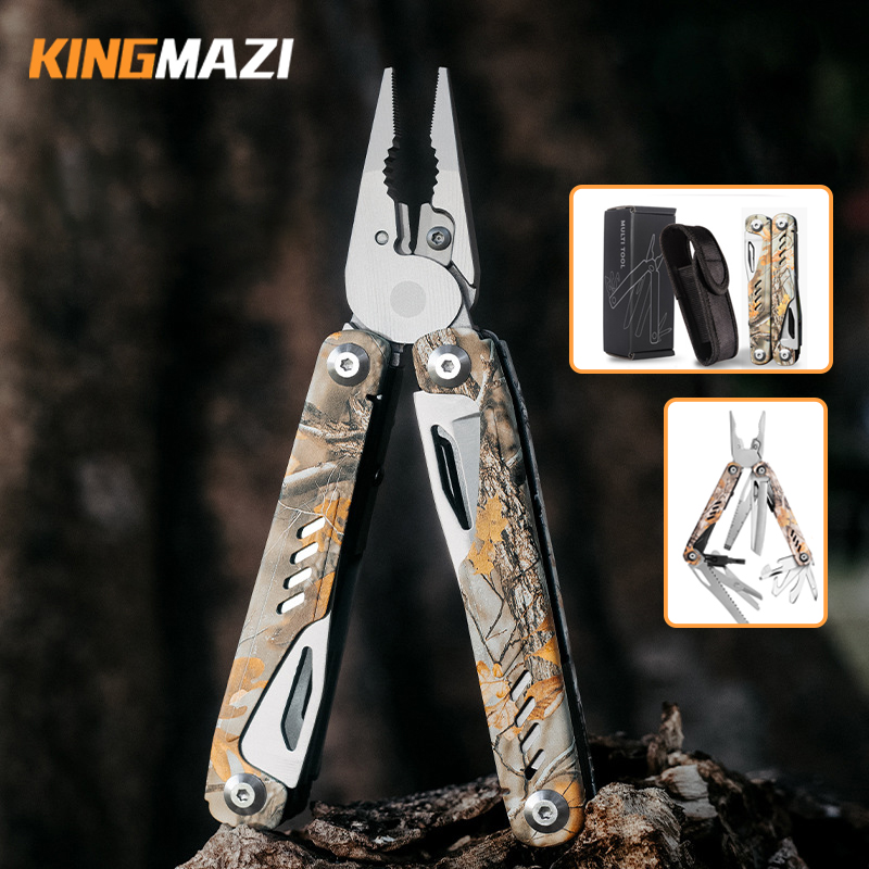 【Sell-Well】 Ghk15 18 In1 Multitool Plier Cable Wire Cutter Multifunctional Multi Tools Outdoor Camping Portable Folding Pliers 2023 New