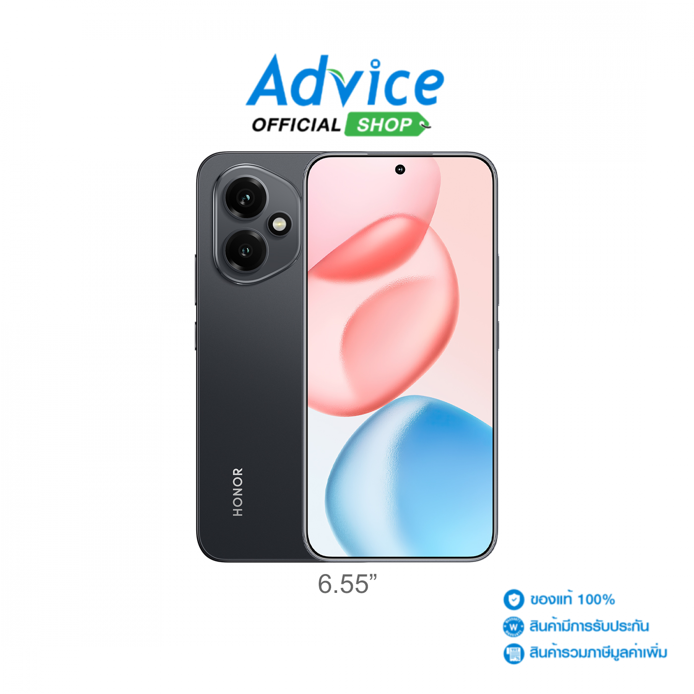 HONOR 400 (12/512GB) Black ราคา 14,990 บาท*ส่งฟรี