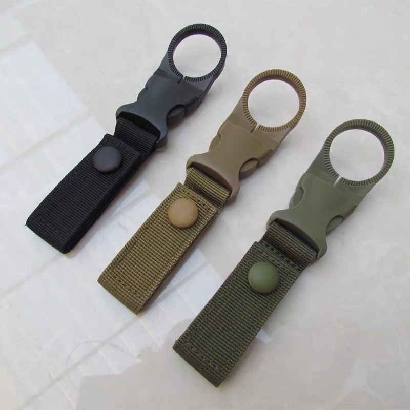 Outdoor Water Bottle Buckle Hook Portable Mineral Water Pot Hanging Rope Buckle Multifunctional Small Bottle Belt Backpack Quick Hanging Buckle - 2