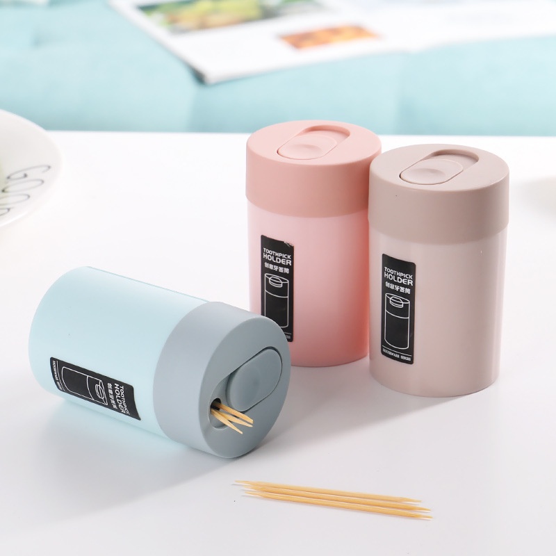 Hộp đựng tăm nút bấm HolDer