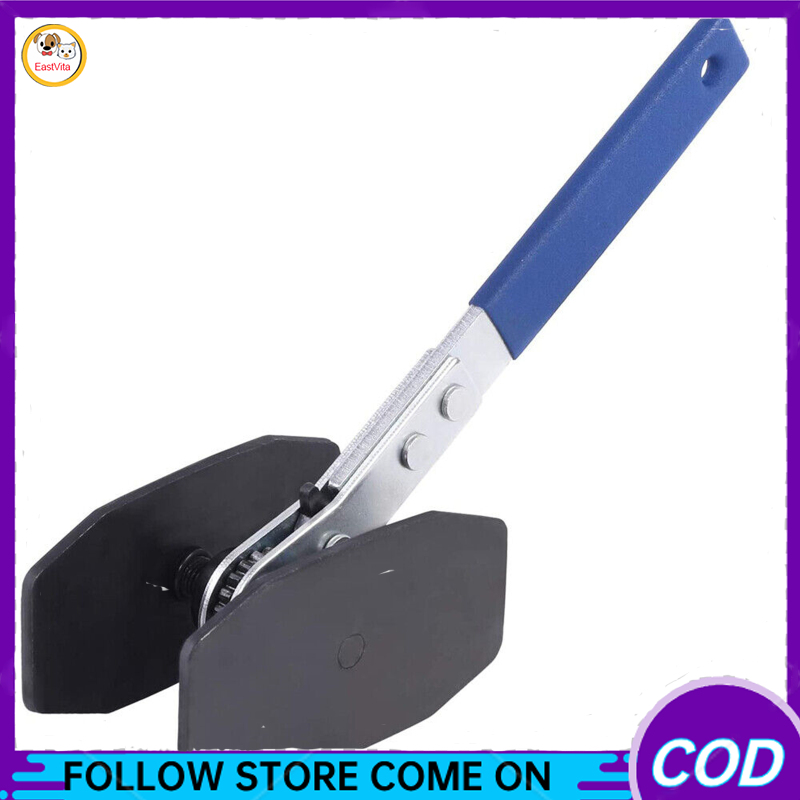Ratcheting Brake Caliper Tool, Brake Caliper Tool With Hardened Reset Plate, Buffer Handle, 360 ° Ratchet Swing Carbon Steel Car Brake Caliper