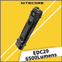 NITECORE EDC29 USB-C Rechargeable EDC Flashlight 6500Lumens With OLED Display Built-in 2500mAh battery
