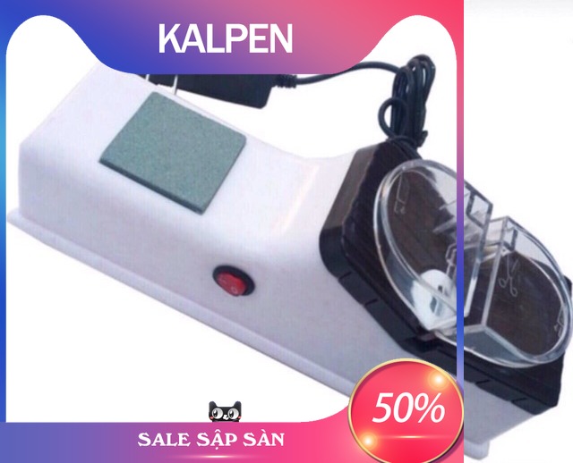 Máy mài dao kéo bằng điện, dụng cụ mài dao siêu bén công nghệ nhật bản, máy mài dao đa năng phù hợp với nhiều loại dao kéo, đồ mài dao mini nhỏ gọn tiện dụng - KALPEN
