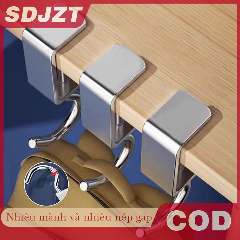 SDJZT Punch-free Hanging Bag Hook Student Desk Side Hanging Bag Handbag Holders Multi-functional Table Hook