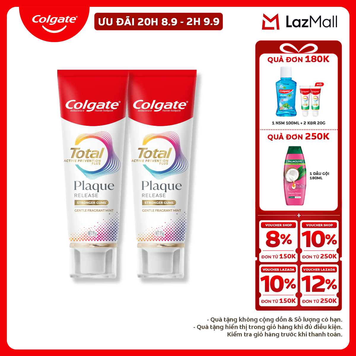 Colgate Total Plaque Release