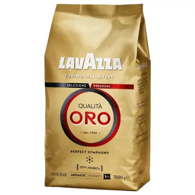 Lavazza Qualita Oro Whole Coffee Bean Blend, 2.2 Pounds, Medium Roast