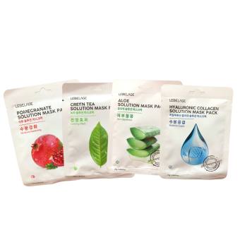 Mặt Nạ Lebelage Hàn Quốc (collagen,trà xanh,lựu đỏ,lô hội)