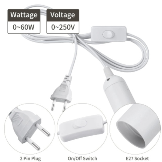 LED E27 Bulb 20W 30W 40W 50W 60W Mentol Lampu Energy Saving LED Bulb White Lighting E27 lamp holder