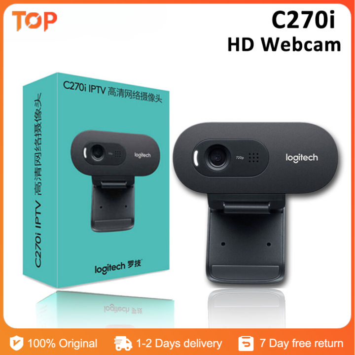 Logitech C270i 4K Full HD Webcam with Built-in Microphone