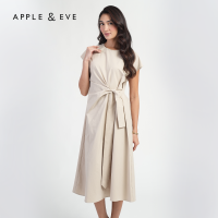 Apple & Eve Alessandra Cap Sleeves Front Tie Dress