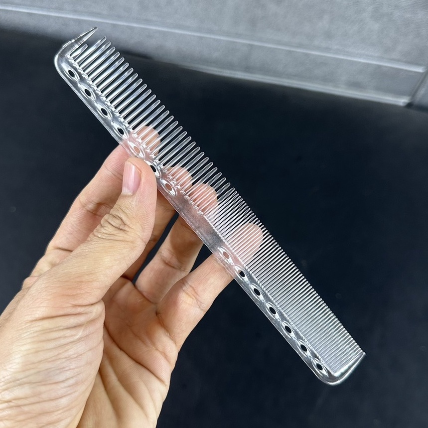 Lược cắt tóc nam nữ trắng trong suốt giá rẻ S339