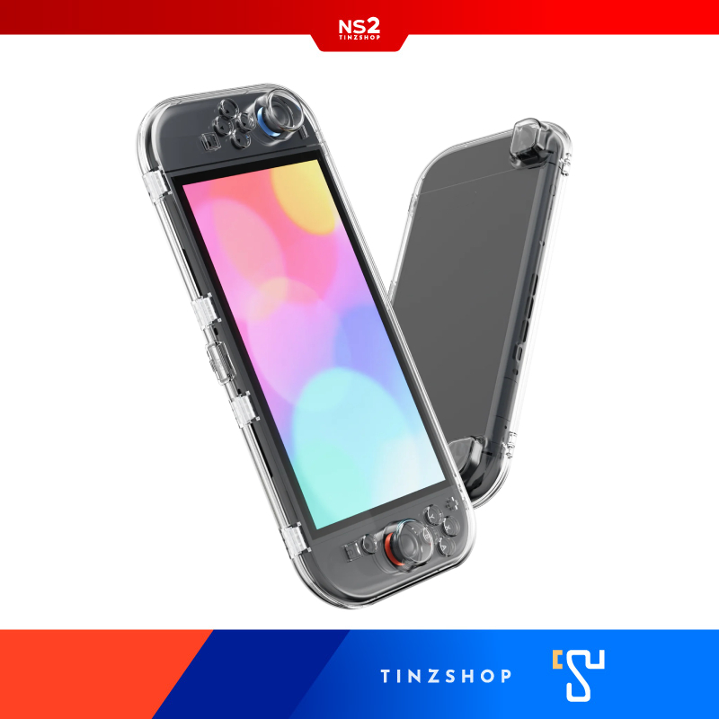 [Switch2] Tinzshop Nintendo Switch2 Iine L1165 One-Piece Magnetic Transparent Case for Switch 2 / Clear Case to Cover the Device Sw2 ราคา  328 บาท*ส่งฟรี