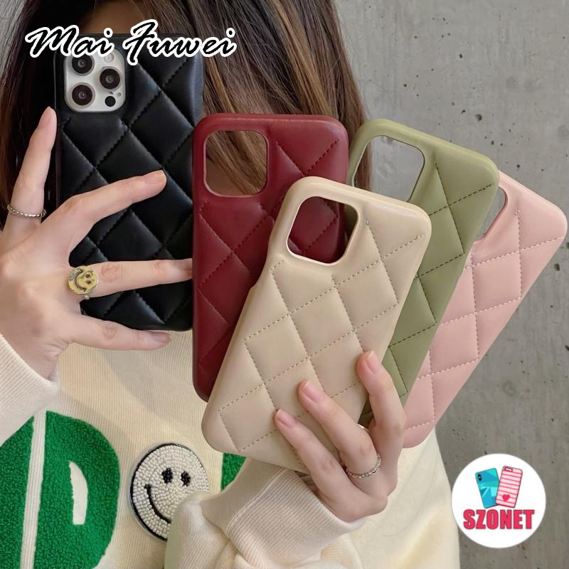 MAIFUWEI P หนังนุ่มป้องกันไฟฟ้าสถิตป้องกันการวางโทรศัพท์สำหรับ iPhone 15 14 13 12 11 PRO MAX 14 PLUS ราคา 101 บาท*ส่งฟรี