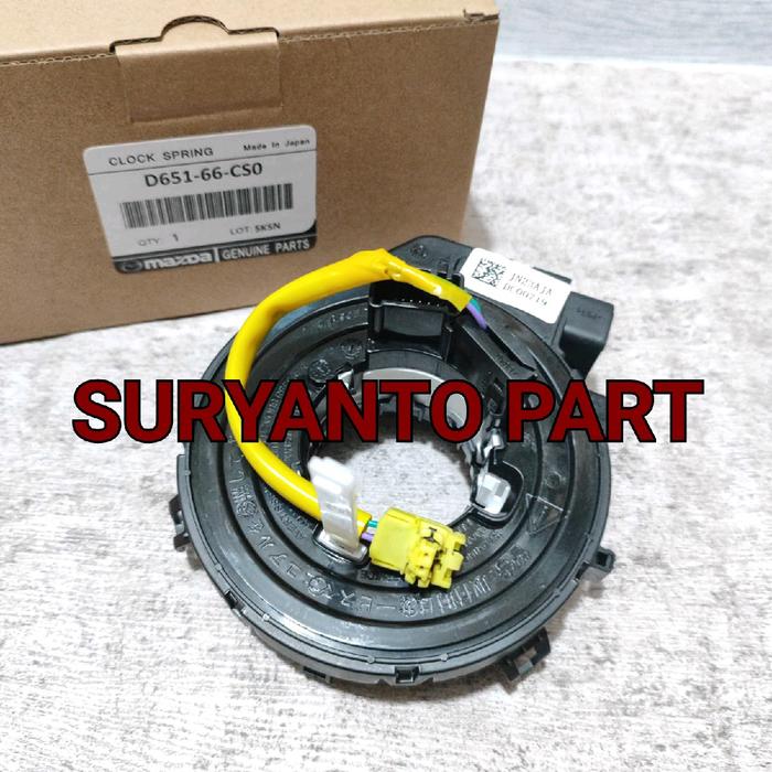 KABEL CABLE CABEL SPIRAL KLAKSON SPRING CLOCK STIR STEER MAZDA 2 - Elvoir Store Harga 363,000 rupiah*Gratis Ongkir