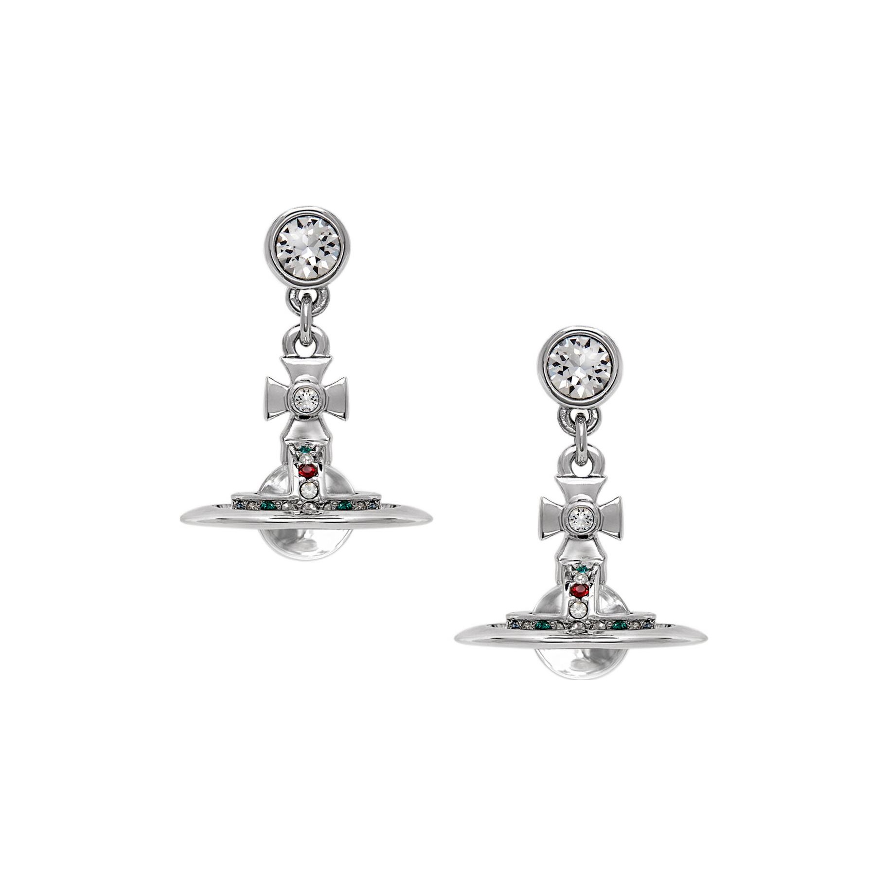 Vivienne Westwood New Petite Orb Earrings Women's