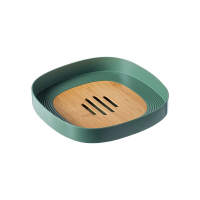 Halfday - Household Home Kitchen Kitchenware Dinnerware Tableware Drainable Tea Water Cup Storage Tray - A0525 - NC