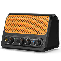 LEKATO Mini Guitar Amplifier 10W with Clean & Overdrive Channel Reverb Portable Electric Guitar Amplifier