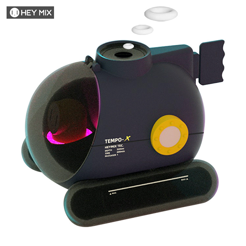 Follow Music Diffuser Smoke Ring Humidifier Submarine Colorful Atmosphere LED Light 250ml Capacity Mist Maker For Home Desk ราคา 3,298 บาท*ส่งฟรี