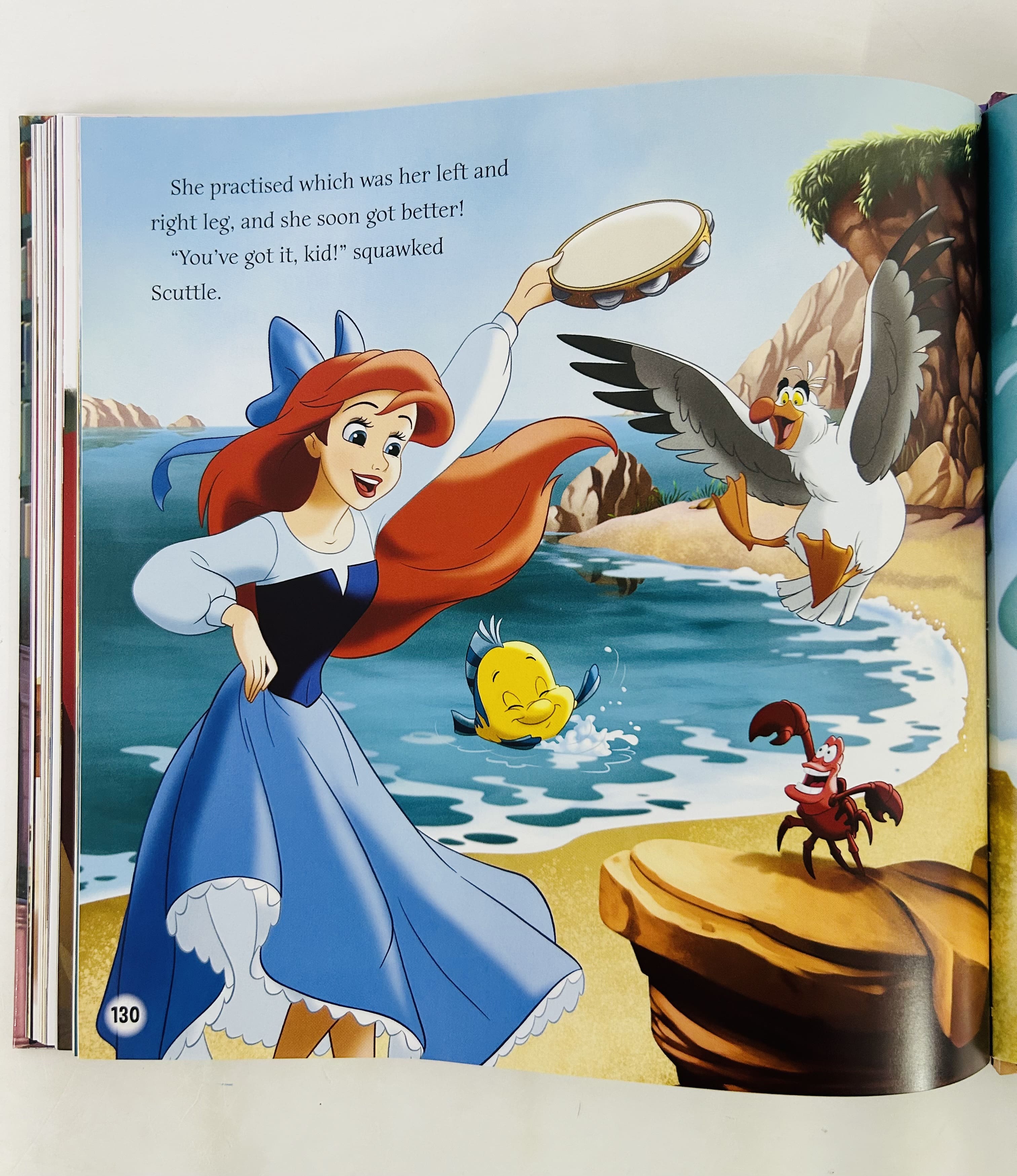 Disney Princess 7 Days of Story Book Collection For Kids (142 Pgs