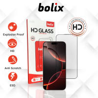 Bolix Clear Tempered Glass For Poco X5 5G (Full Cover + HD Clarity + Anti Static)