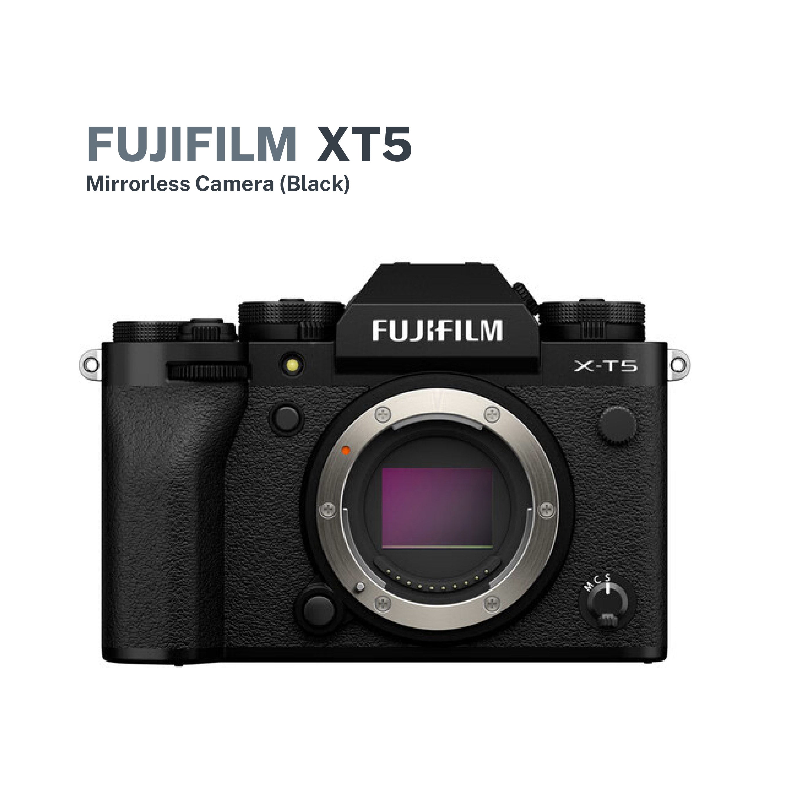 FUJIFILM X-T5 Mirrorless Camera (Black) Presyo 109,990 Piso*Libreng Shipping
