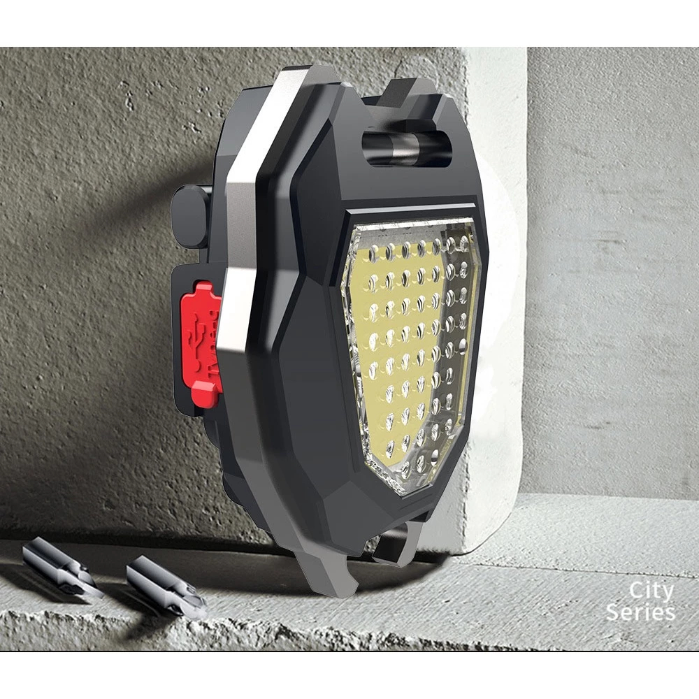 ĐÈN PIN MÓC KHÓA MINI 7IN1 ĐÈN LED COD 3 MÀU 7 CHẾ ĐỘ SIÊU SÁNG ĐA CHỨC NĂNG AM125